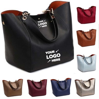 Multi-Purpose PU Leather Tote Bag