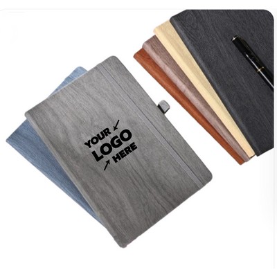 Hardcover Woodgrain Look Notebooks