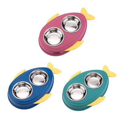 2 Stainless Steel Pet Bowls