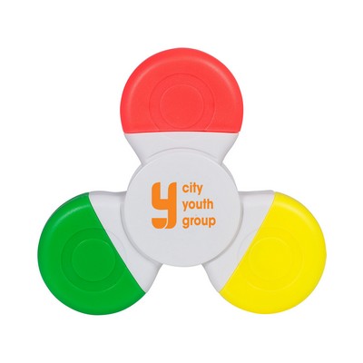 Prime Line Promospinner® Tri-Highlighter