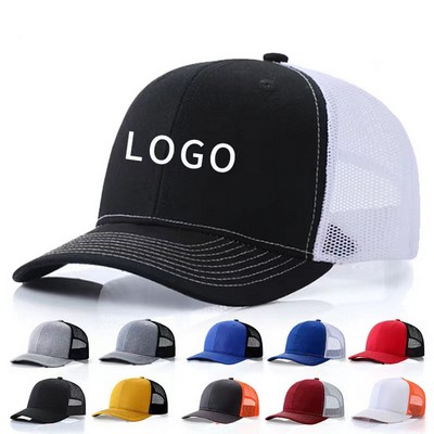 Polyester Mesh Trucker Cap