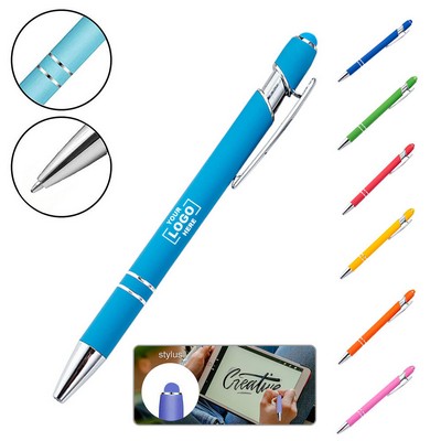 Stylus Tip Aluminum Writing Pen