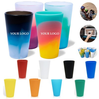 16 Oz Silicone Pint Glasses