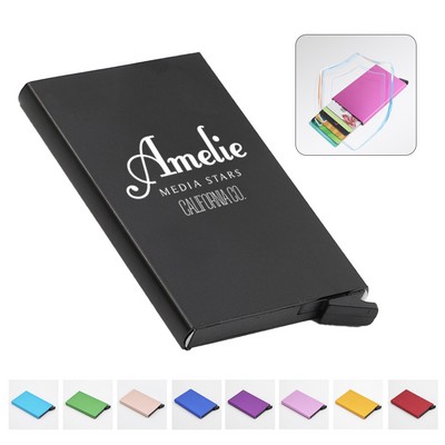 Automatic Pop-Up Rfid Business Card Holder