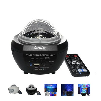 Galaxy Nebula Star Projector with Bluetooth Speaker and Remote Control