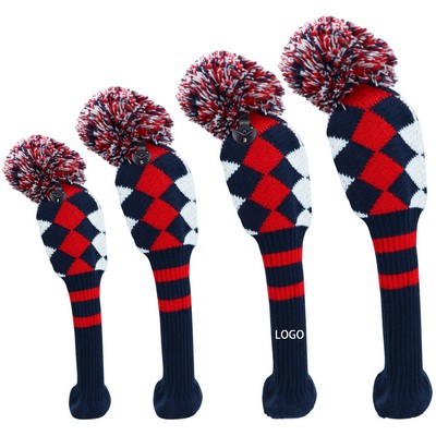 Knitted Fabric Golf Club Head Covers