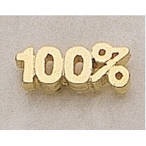 100% Marken Design Cast Lapel Pin (Up to 3/4")