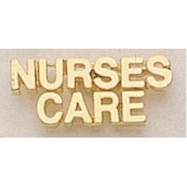 Nurses Care Marken Design Cast Lapel Pin (Up to 1")