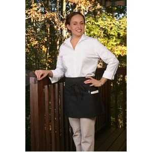 Fame® Squared Waist Apron W/Center Divided Pocket