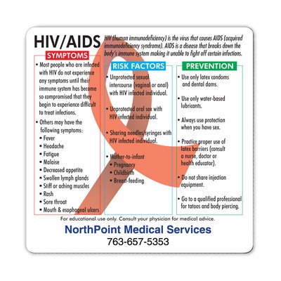 Health & Safety HIV/AIDS Magnet