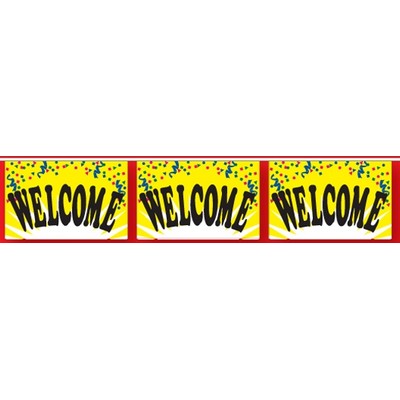 30' Confetti Collection Pennant (Welcome)