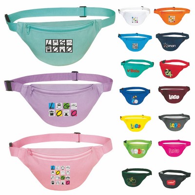 2-Zipper Fanny Pack