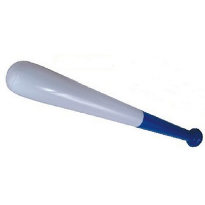 28" Inflatable Baseball Bat (White/Blue)