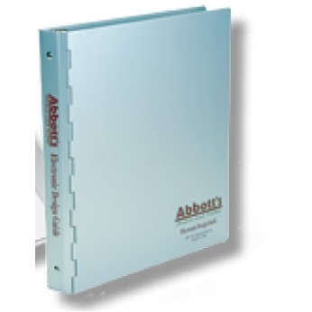 Aluminum Metal Hinged Binder (1" Capacity)