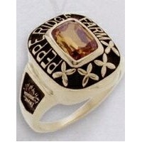 Legendary Series Women's Collegiate Ring with Plain Smooth Shank