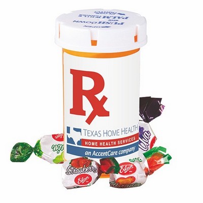 Large Pill Bottle - FRUIT BON BONS Candy