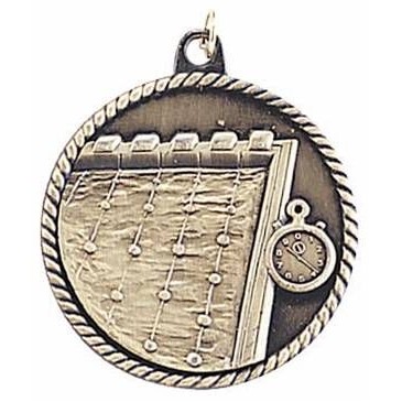 Medals, "Swimming" - 2" High Relief