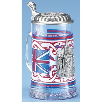 England Glass Stein Mug