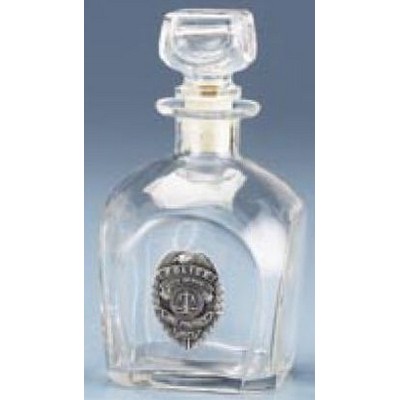 7 3/4" Police Decanter