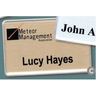 Large Encore Name Badges (3 3/8"x2 1/8")