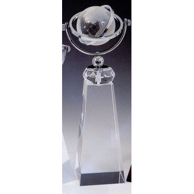 World Globe Trophy (11"x4 1/4"x2 3/4")