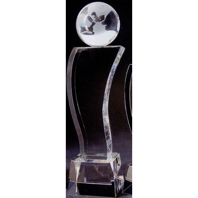 Globe Trophy (13 1/2"x3 9/16")