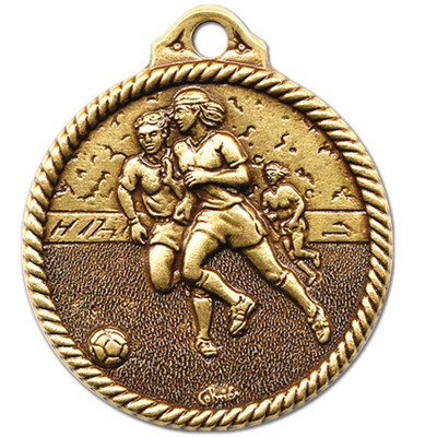 Stock Heritage Line Events Medal Soccer Female