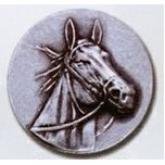 Newport Mint Medal - 2 1/2" (Horse Head)