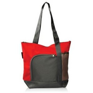 The Go Getter Two-Tone Tote Bags (16.5"x14.5")