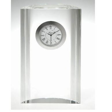 Medium Optical Crystal Mirage Clock