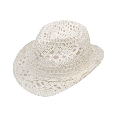 Ladies' Toyo Fedora Hat