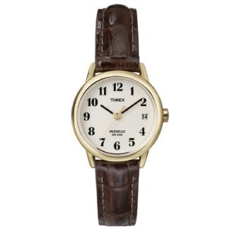 Timex Brown/Gold Core Easy Reader Watch