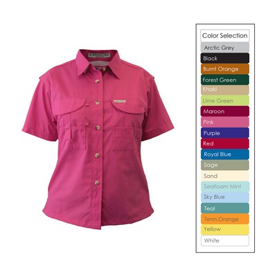 Ladies Short Sleeve Fishing Shirt