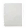 Clear 3-Hole Punched 2 Pocket Folder