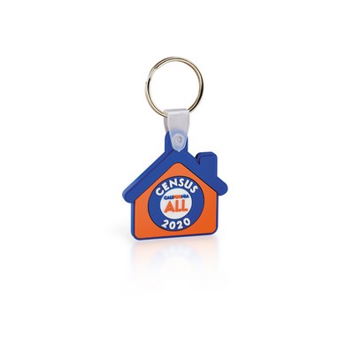 Soft PVC Key Tags (2")