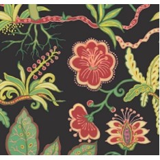 Silk Botanical Fantasy Feminine Gift Wrap (417')