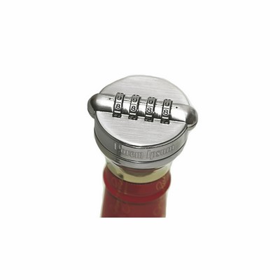 Solid Stainless Steel Combo Bottle Lock