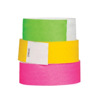 3/4" Stock DuPont™ Tyvek® Wristband