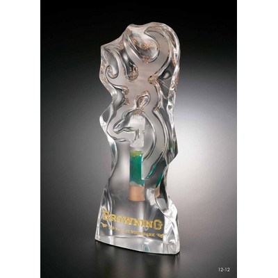 Lucite Shotgun Shell Embedment Award