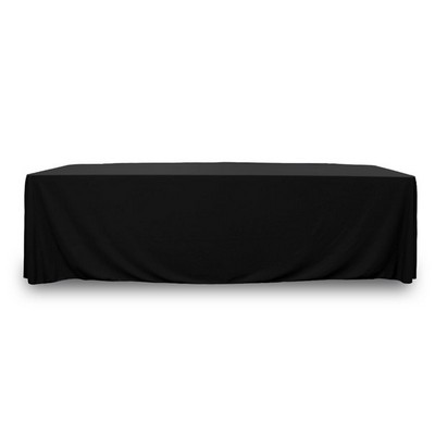 8' Premium PolyKnit™ Blank Throw Style Table Cover (96"x30"x29")