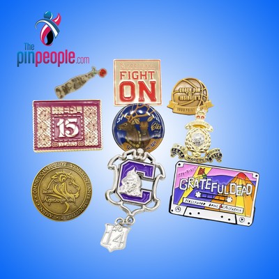 3/4" Die Struck Lapel Pin