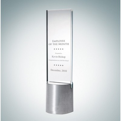 Rectangular Vision Clear Glass Award