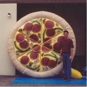 Custom Inflatable Food Look Giant Balloon for Events - Pizza