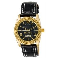 ABelle Promotional Time Maverick Ladies' Gold Watch w/ Leather Band