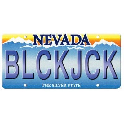 Nevada License Plate Promotional Magnet (4 Square Inch)