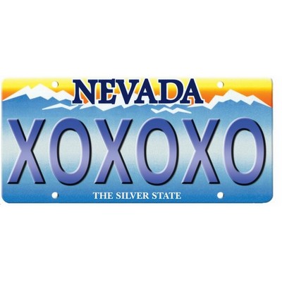 Nevada License Plate Promotional Magnet (8 Square Inch)