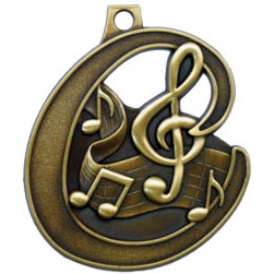 Music Stock Medal (2")