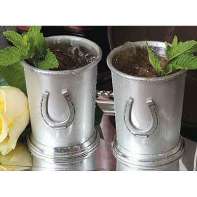 Kentucky 9 Oz. Julep Cup with Horseshoe Medallion