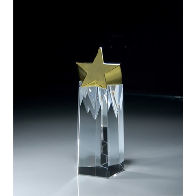 Golden Crystal Star Award (3.5"x8.5")