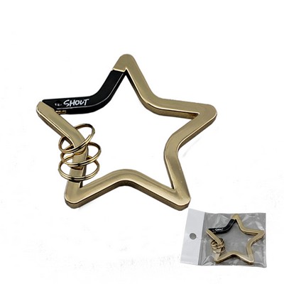 Pentagram shape carabiner